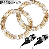 Die LED Lichterdraht Leuchtketten sind ideal als Weihnachtsbeleuchtung, Deko im Garten, Beleuchtung für den Weihnachtsbaum oder als Balkonbeleuchtung. VOLTRONIC ist eine eingetragene Marke der MAXSTORE GmbH.