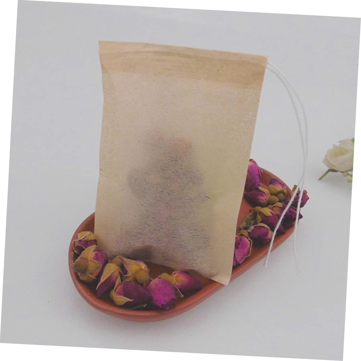 MAGICLULU 600piezas Bolsas De Té Vacías Cordón Filtros De Papel Para Infusiones Para Té Suelto y Diseño Práctico y Duradero