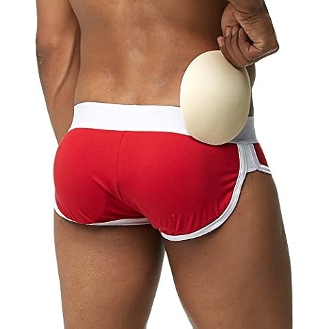 UXH Slip Homme Rembourré Rouge Cover