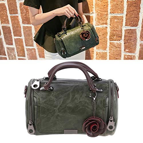 KESYOO Bolsa Travesseiro Bolsas Femininas Portáteis de Ombro Bolsa Dupla Uso Boston Barrel Crossbody