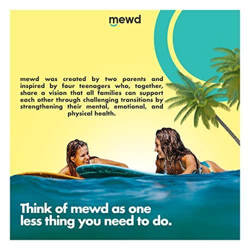 Mewd Teen And Kids Daily Multivitamin Gummy With Natural Mood Enhancer,Vegan,Immune System Booster Supplement,Kids Vitamin With Iron,Zinc,Gluten Free-Focus Vitamin For Kids-Brain Health-Made In Usa #TOP7