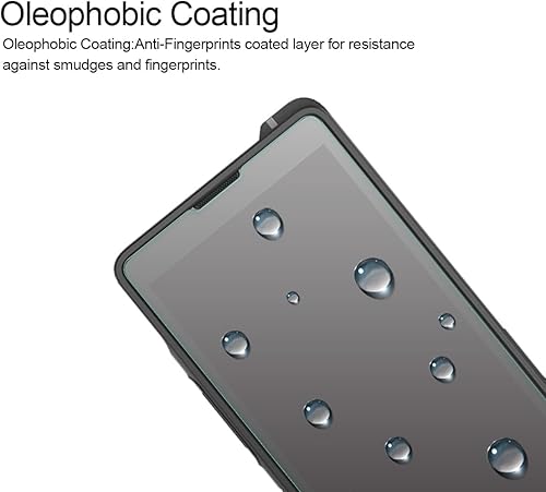 Miniatura 3 de Supershieldz Protector de pantalla de vidrio templado diseñado para Sonim XP10, antiarañazos, sin burbujas (paquete de 3)