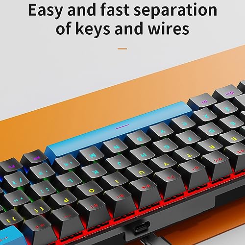 Teclado Gamer Mechanical Gaming Keyboard Compacto Cableado miniatura 3