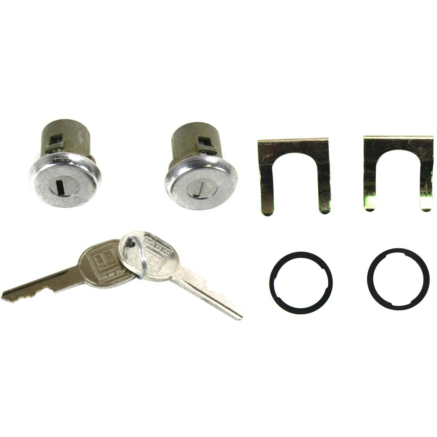 Amazon.com: JTOMYX Set of 2 Door Lock Cylinders Front Pair 9607331  