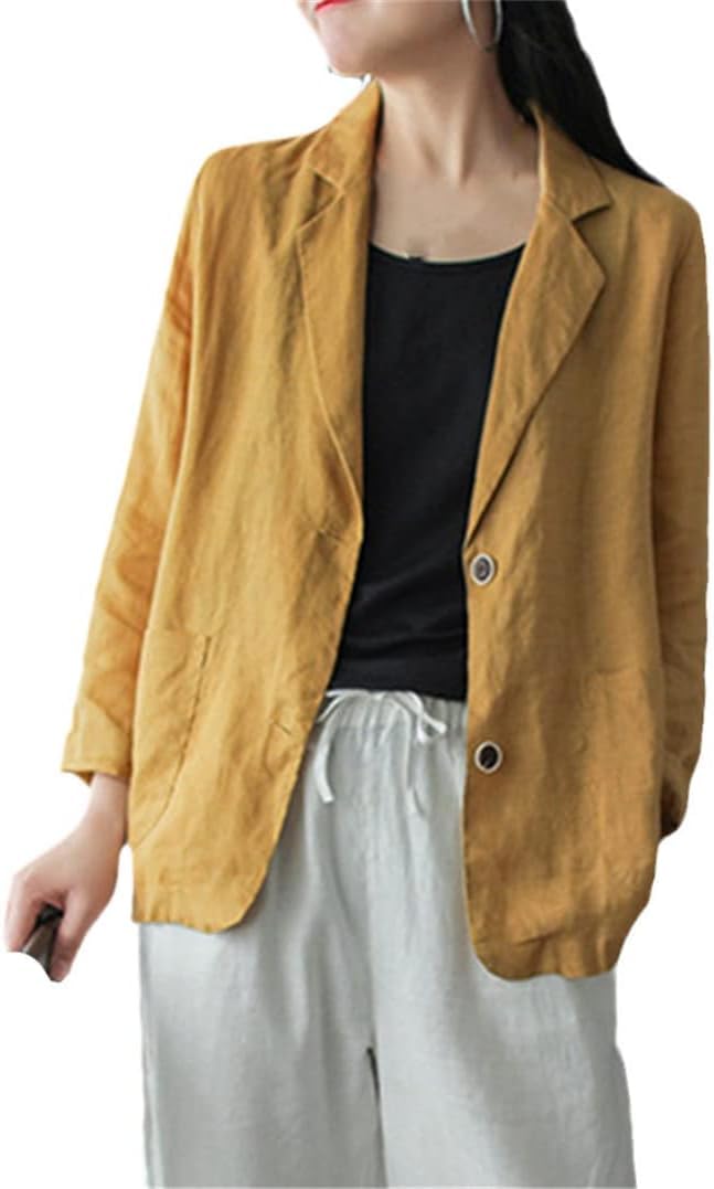 Veste de costume pour femme jaune S : fini les blazers tristes et inconfortables au bureau