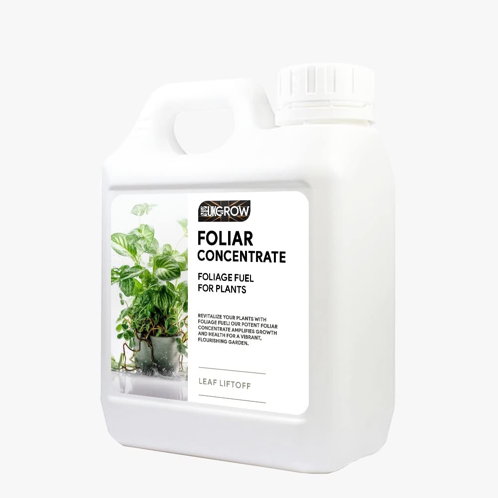UK Grow - 5L Foliar Concentrate - Accelerate Plant Growth - Maximize Plant Growth and Yield (5Ltr, Foliar Concentrate)