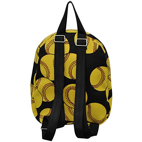 Softball Print NGIL Canvas Mini Backpack3