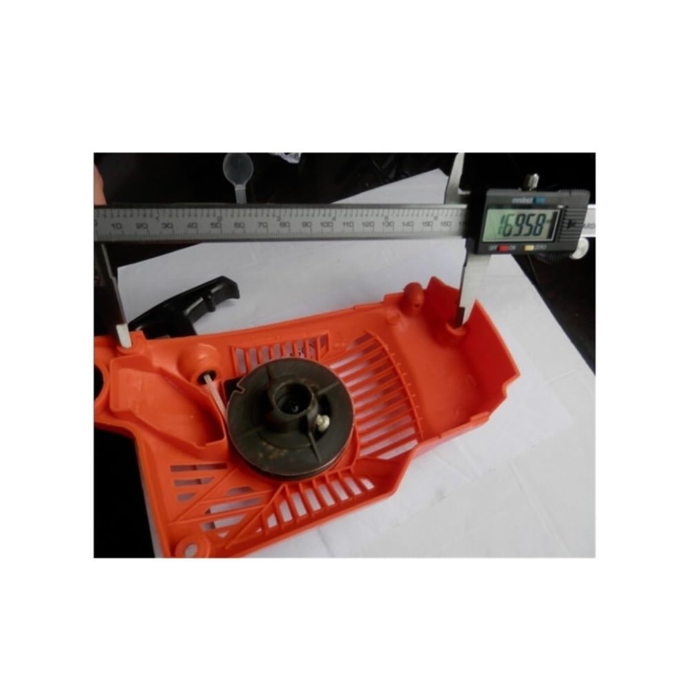 Conjunto de Arranque de Retroceso G3800 4T Compatible con motosierras G3900 G4100 de 38 CC y 39 CC, Conjunto de polea y Mango de Cuerda.