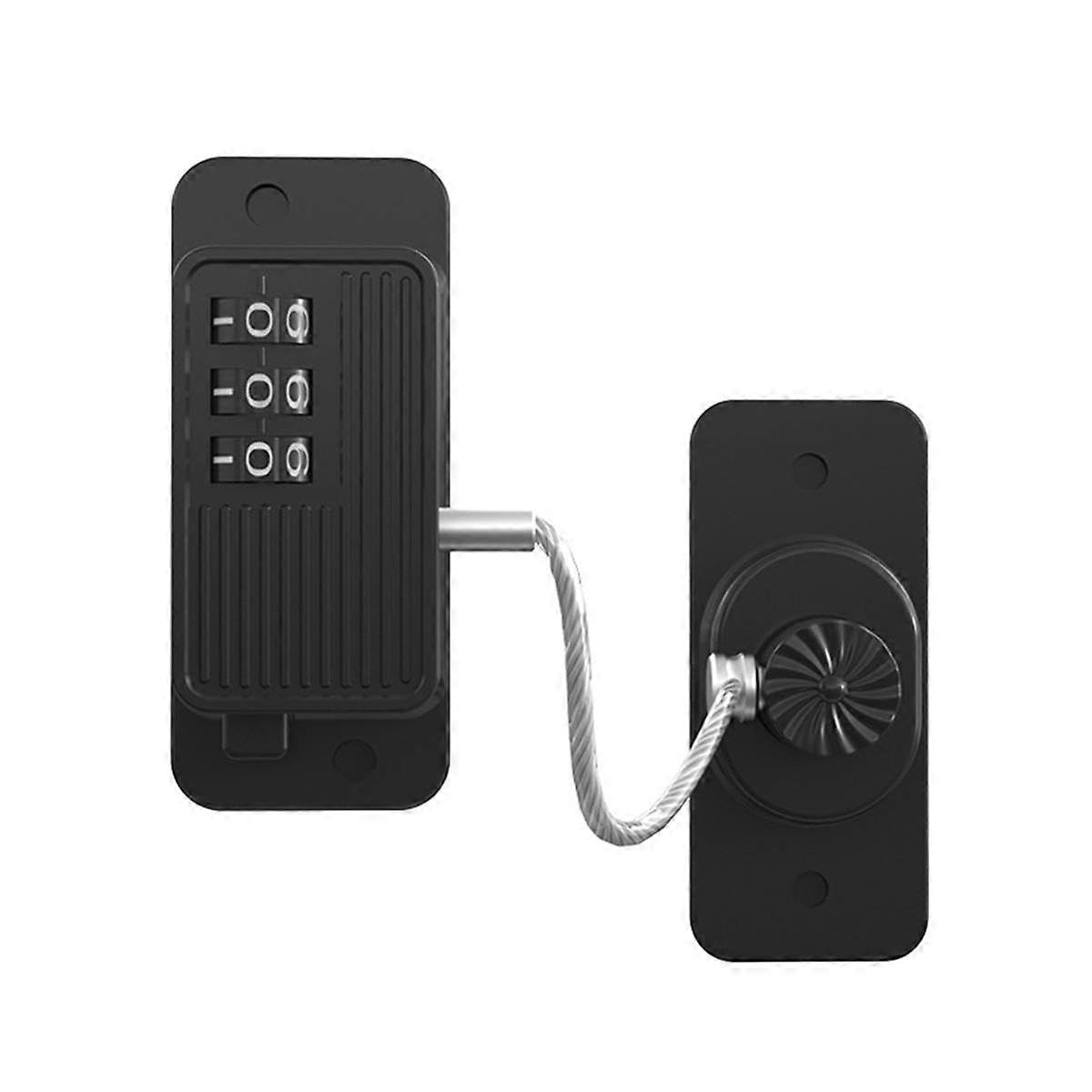 Joyhappst Image Color Fridge Lock, Refrigerator Lock, Keyless One-Click Access, Customizable Password, Child Safety Combi