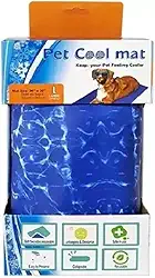 Tapete Gelado para pet 65x50 cm – Cama Refrescante Pet para Dias Quentes, Ideal para Cães e Gatos, Confortável, Portátil e Fácil de Limpar