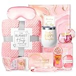 Birthday Gifts for Women, Pamper Self Care Package Luxury Hug in a Box with Spa Sets, Mothers Day Gifts, Wellbeing Get Well Soon Hamper for Mum Sister Bestie Best Friend
