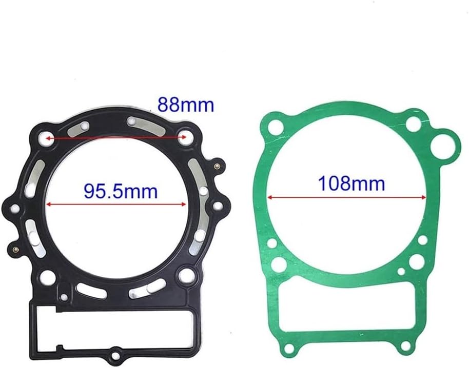 NC450 94.5mm 20mm 4 450 450CC Piston Ring Kit ZS194MQ T6 Dirt Pit Bike(Piston Gasket Kit)