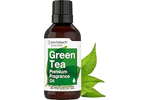Horbäach Green Tea Fragrance Oil: Premium Aroma for Diffusers, Candles, and More
