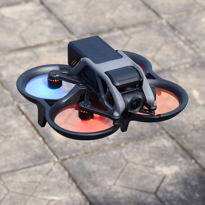 Propellerblätter Für DJI Avata 2 – Farbige Ersatzpropeller, 2 Paar, In Rot/Blau/Schwarz/Orange, Inkl. Schraubendreher