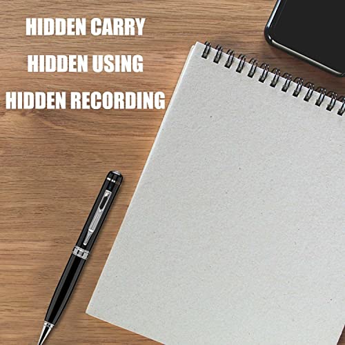 Image of DEATTI 1080P Body Camera Pen [Upgraded 2024] - Body Cam with HD Video or Picture Taking, SD Card Storage, and Manual Control for Privacy Compliance (DECM43)