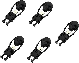 UKCOCO 5Pcs U Disco USB Drive Memory Stick 32Gb Jump Drive 32Gb Flash Drive 32Gb Pen Drive Jump Drive Para Armazenamento USB 20 Flash Drive 32Gb Thumb Drive Halloween Driver Esqueleto
