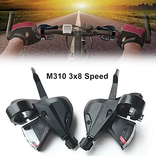 Bicicleta De Paseo Cambio De Marchas Bicicleta Palanca De Cambio De Freno De Bicicleta SL-M310 Rapid Fire- Shifter 3x8 Speed ??Mountain Bike Accessories
