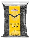 Rani Tukmaria (Holy Basil Seeds) 7oz (200g) Used for Falooda / Sabja Dessert, Spice & Ayurveda Herbal ~ All Natural | Gluten Friendly | NON-GMO | Kosher | Vegan | Indian Origin
