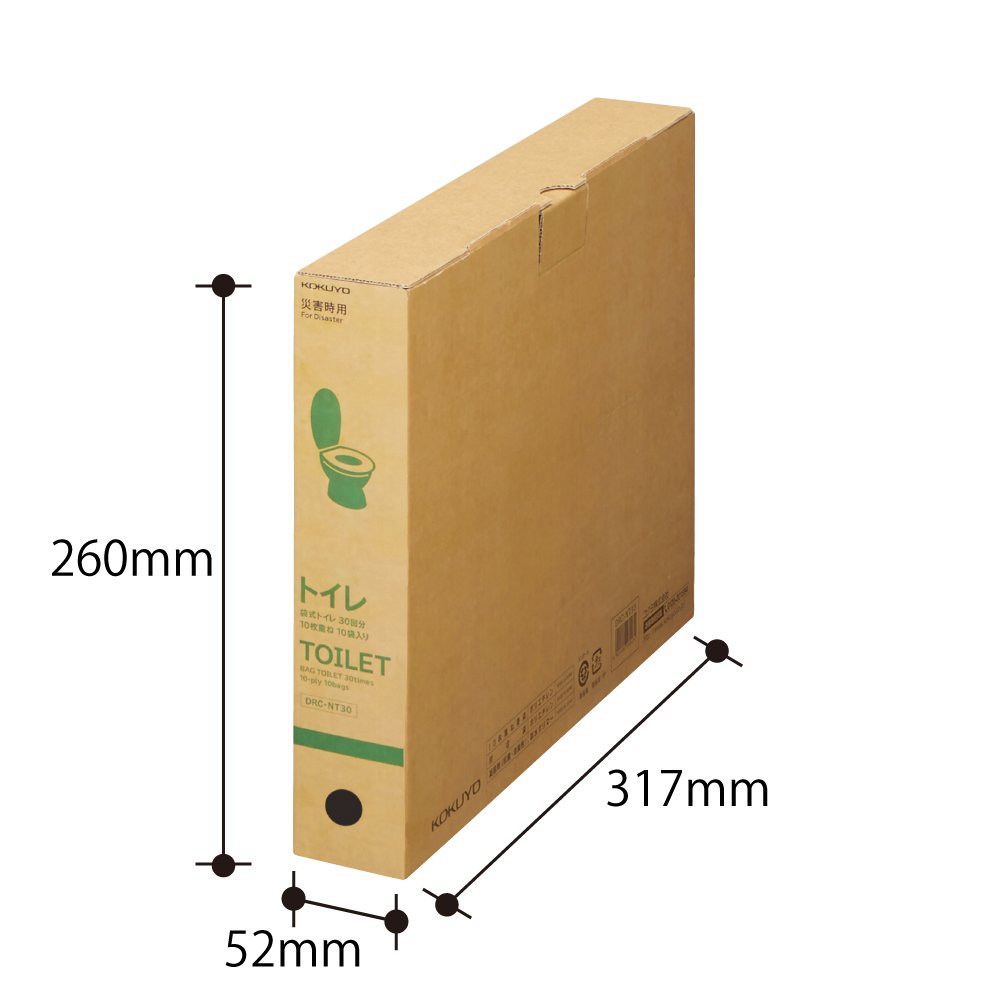 Amazon.co.jp: コクヨ 袋式トイレ 30回分 DRC-NT30 : DIY・工具・ガーデン
