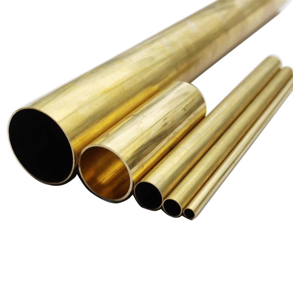 COYOUCO Rundes Messingrohr 48 Mm Außendurchmesser, 1-1,5 Mm Wandstärke 0,5 M Länge Nahtloses Hochfestes Präzisionsrohr Gerade Rohr,48x1.5mm COYOUCO Rundes Messingrohr 48 Mm Außendurchmesser, 1-1,5 Mm Wandstärke 0,5 M Länge Nahtloses Hochfestes Präzisionsrohr Gerade Rohr,48x1.5mm