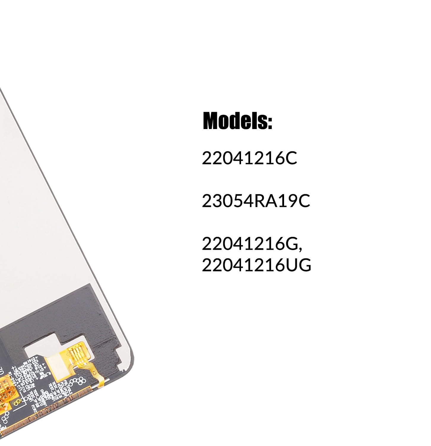 Écran de rechange pour Xiaomi Redmi Note 11T Pro | Poco X4 GT | Note 12T Pro, 22041216C, 23054RA19C, 22041216G, 22041216UG, LCD tactile, numériseur, avec kit de réparation