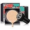 Mushroom-Head-Air-Cushion-CC-Cream-Foundation-Moisturizing-BB-Cream-Concealer-Makeup-Base-Long-Lasting-with-Mushroom-Makeup-Sponge-Easy-to-Apply Eakroo CC Cream Foundation