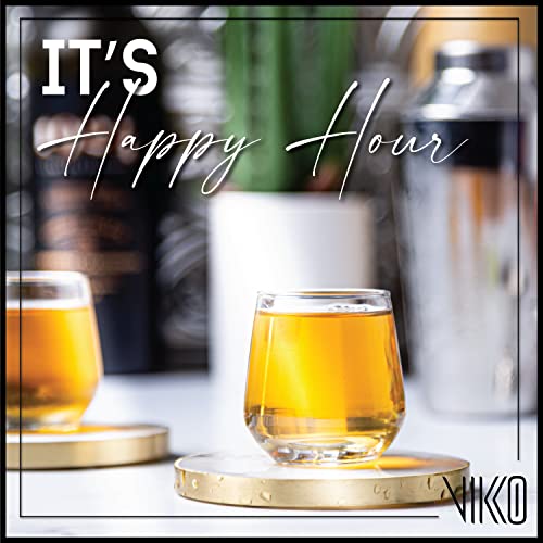 Vikko 3.25 Ounce Shot Glasses, Set Of 12 Small Liquor And Spirit Glasses , Durable Tequila Bar Glasses For Alcohol And Espresso Shots, 12 Piece Shooter Glass Set (Lal) #TOP5