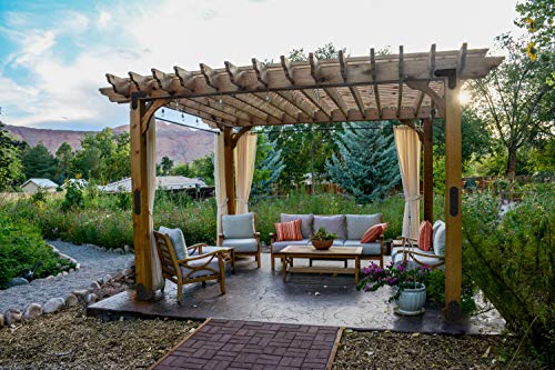 Support pour pergolas et tonnelles pour sublimer et stabiliser votre jardin - 3
