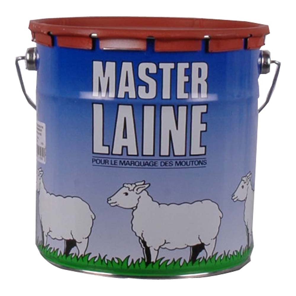 Horizont 38108455003 Peinture pour tampon de mouton Rouge 4 kg