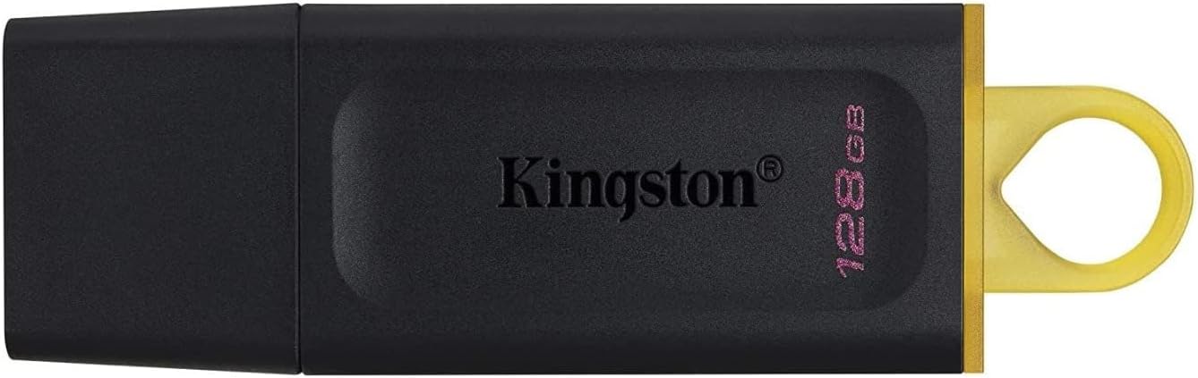 Kingston DataTraveler Exodia DTX/128GB Flash Drive USB 3.2 Gen 1 - with Protective Cap and Keyring in Multiple Colours