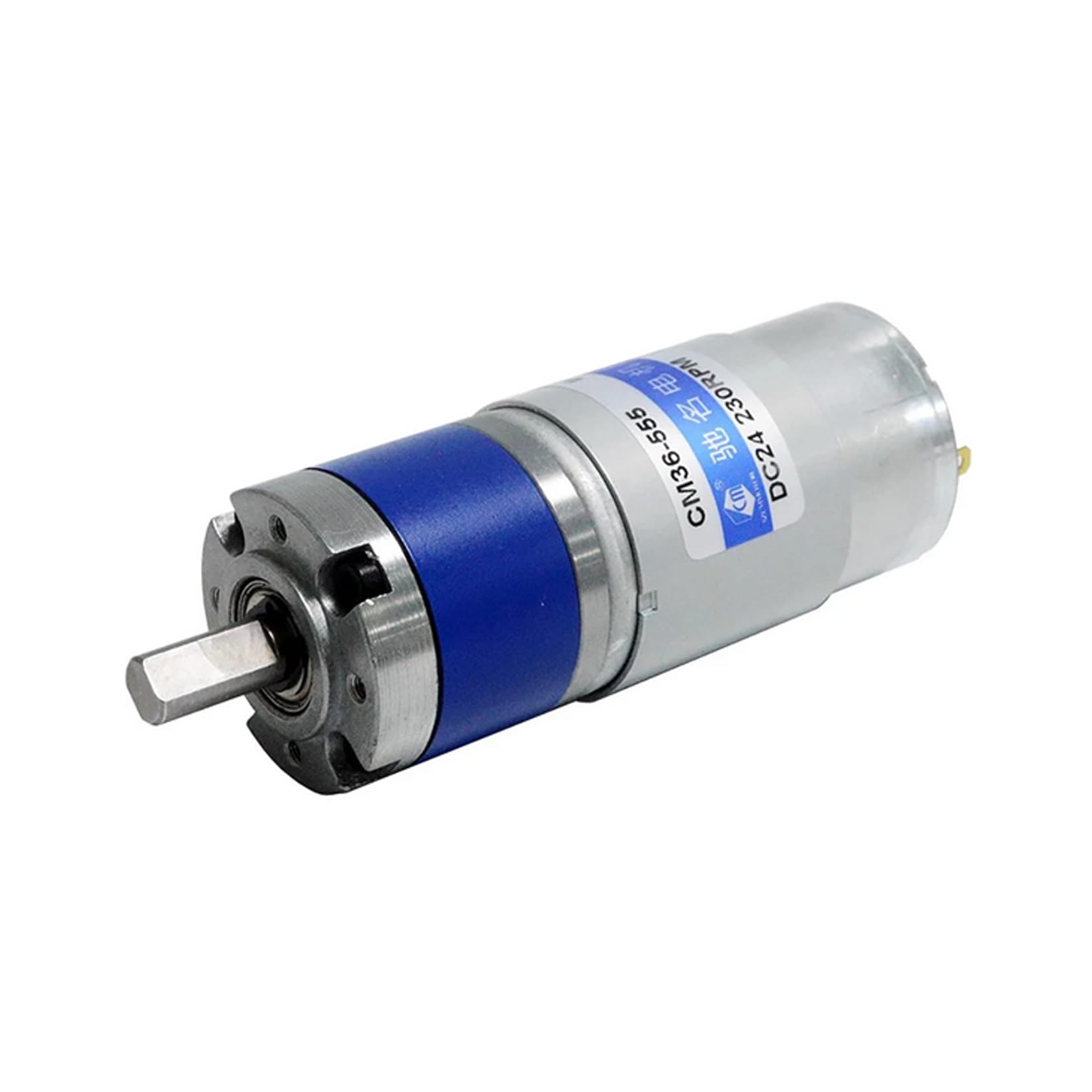 LeTkingok DC 24V Planetary Gear Motor Robot Smart Home Automotive Industry Control Gear Motor 8-1600RPM Optional CM36-555 (32RPM)