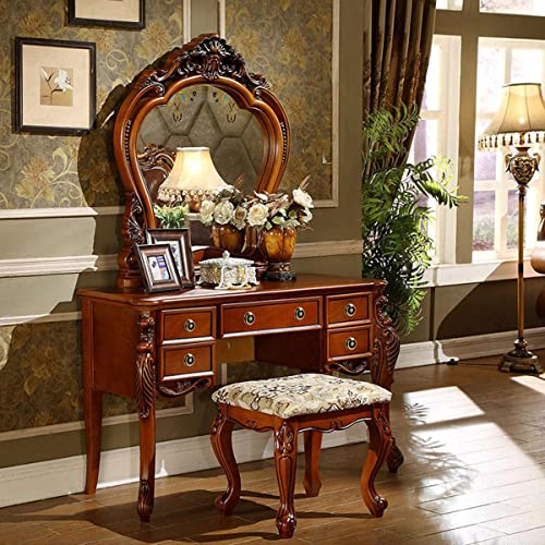 Headsitg 6 Pcs Antique Drawer Pull Ring Cabinet Ring Handle Cabinet Drawer Dressing Knob Handle Antique Brass - Image 4