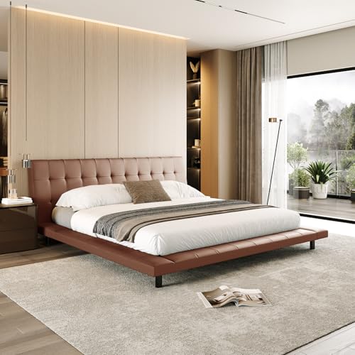 Image of Wakefit Somora King Size Non Storage Upholstered Bed
