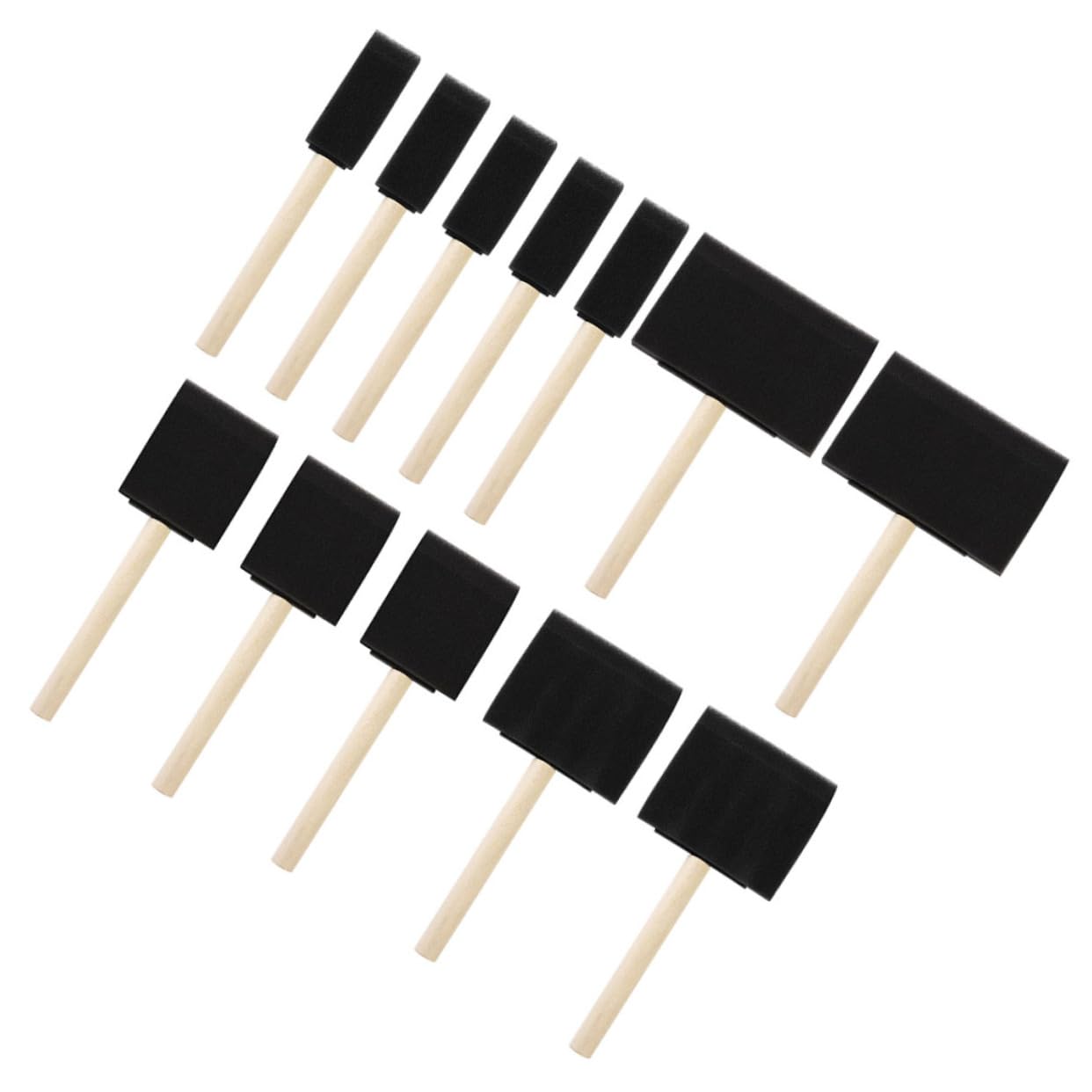 DOITOOL 1 Sponge Brush Multi Painting Tools for DIY Art Projects Home School Use Easy to Clean and Absorb Paint for Creative Fun