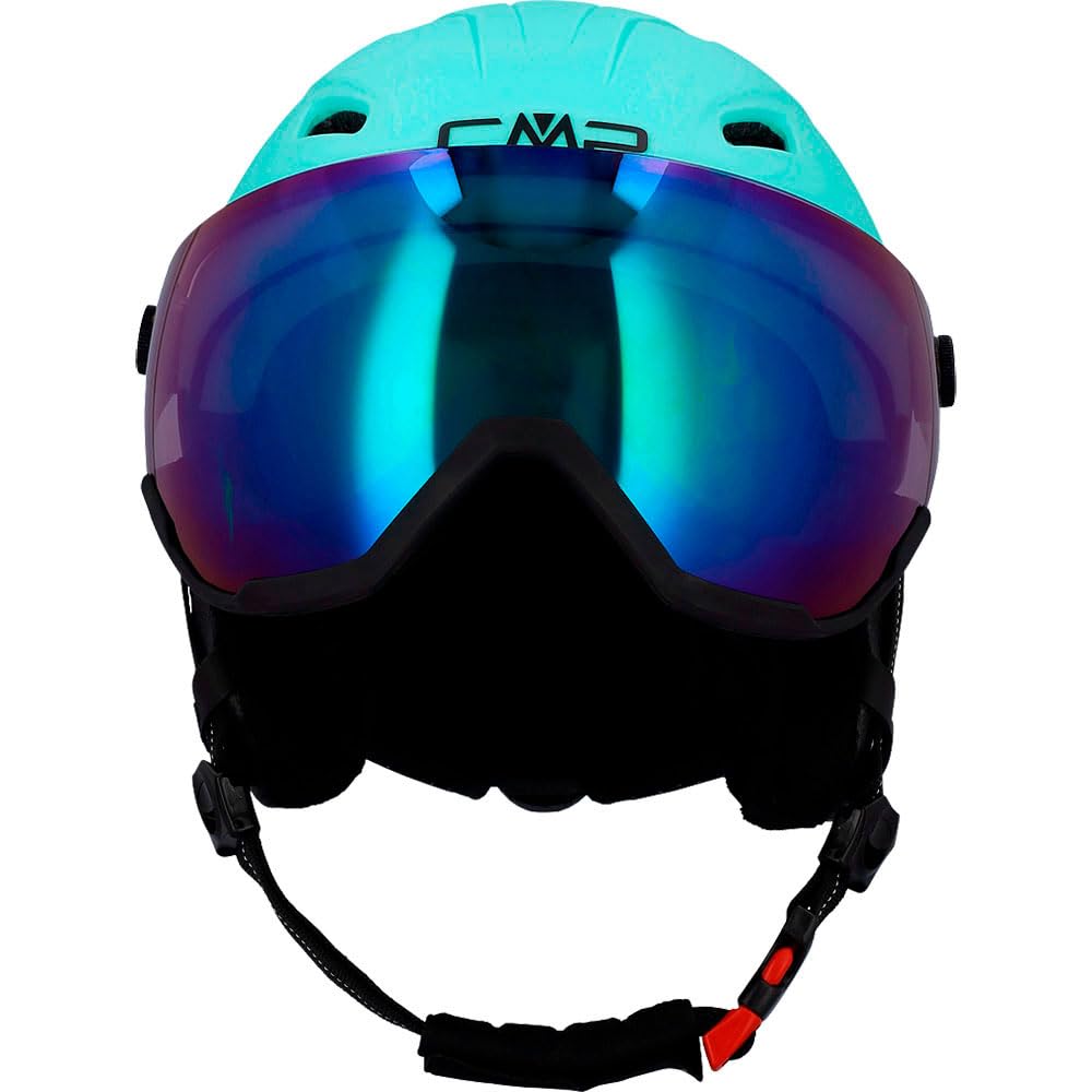 CMP, WA-2 skihelm met vizier unisex White / Black wit, zwart