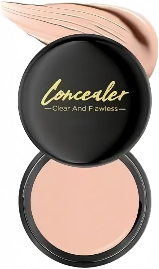 Soft Matte Cream Concealer,Full Coverage Waterproof Concealer,Long-lasting and Lightweight,Suitable for Blemishes, Scars, Tattoos 130#