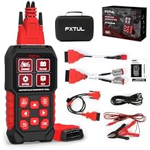 M4 Motorcycle Diagnostic Tool for Harley-Davidson 4P/6P, Read/Clear Codes & Live Data, ECU & Service Reset, Throttle Reset & ABS Bleed, with OBD2 16P, for Dyna Softail Sportster Touring