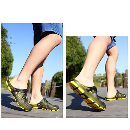 Trous Grande Taille Chaussures Hommes légères et sabots de plage