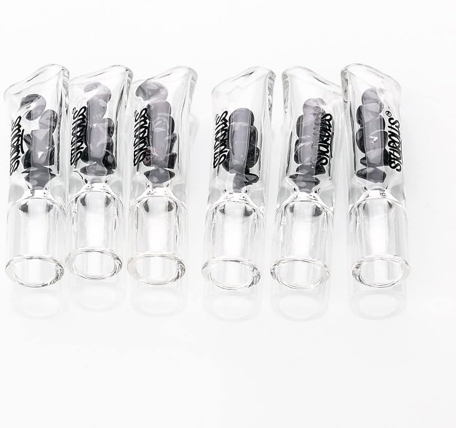 Smoking Diamonds Glass Roach Tips, Booklets of Diamond Roaches (8mm