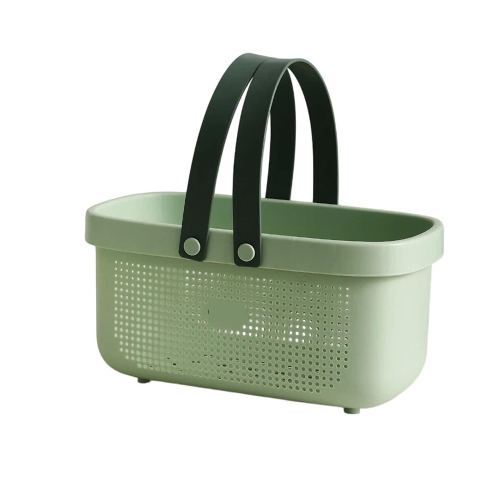 WSQHAO 2Pcs Shower Caddy With Handle, Large Capacity Bath Basket, Portable Bathroom Toiletries Organizer for Shower(Color1)