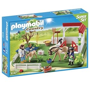 Playmobil 6147 Country Horse Paddock SuperSet