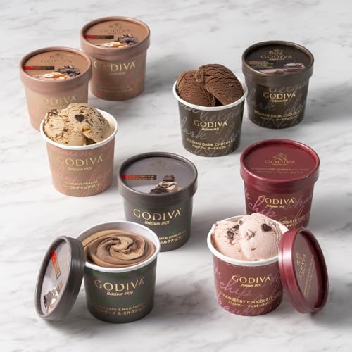 ゴディバ（GODIVA）アイスセット125ml（9個入）（お菓子 スイーツ ギフト プレゼント）の商品画像（Amazon）