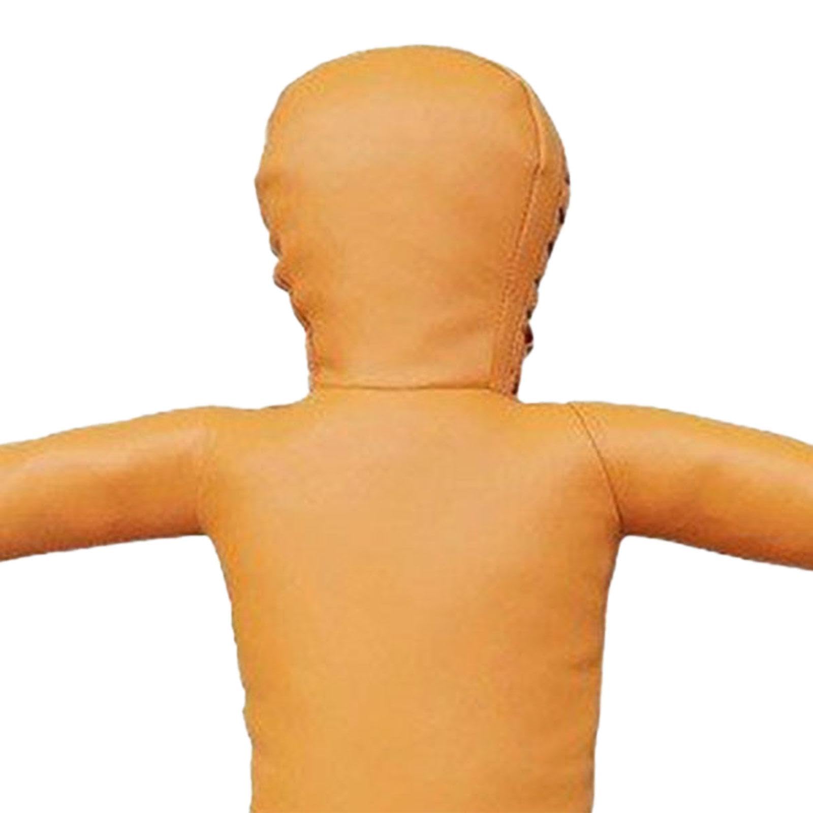 Fenteer Manichino da Lotta per Bambini, Attrezzatura da Boxe, Multiuso, Robusto, Vuoto, Dispositivo di Allenamento per Taekwondo, Manichino da Placcaggio, 130