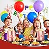 RIKICACA Movie Night Snack Trays With Popcorn Bags And Food