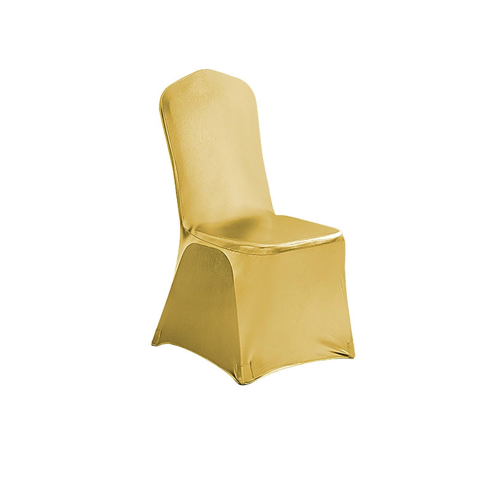 NMVAWIPT Stretch Spandex Chair Covers Fitted Slipcovers For Wedding Party Banquet Events(7#,20pcs)