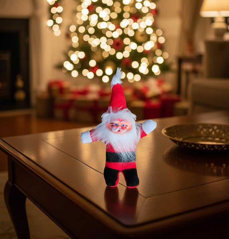 Image of Santa Claus Soft Toy | Plush Santa Claus Soft Toy | Stuffed Santa Clause | Perfect for Holiday Decor and Christmas Gifting | A | PoPo Toys 
