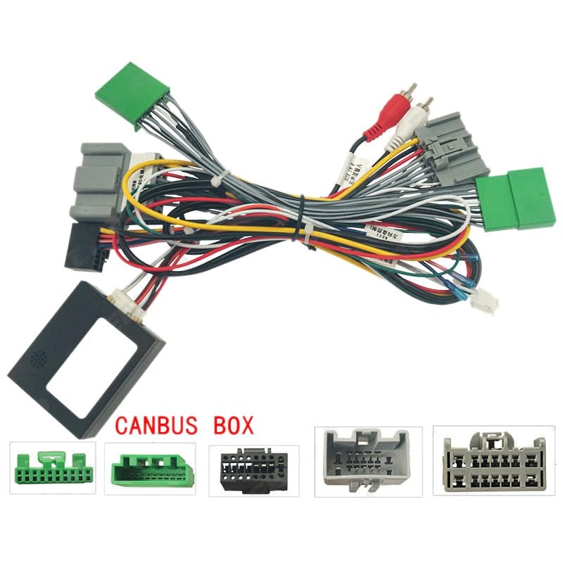 Car 16PIN Android for Audio Power Radio Wire Harness with Canbus Box Car Accessories for Volvo XC90 2008-2013