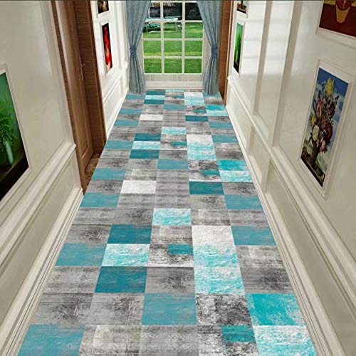 Alfombras de pasillo largo entrada felpudos moqueta corredor multicolor ZRUYI A 3