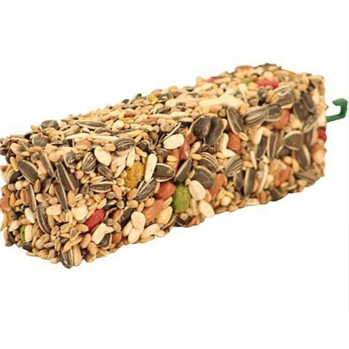 JOHNSONS PARROT BUMPER BARS - 170G - 1 TO 10 - CAGE TREAT SUNFLOWER SEEDS CLIP (X6)