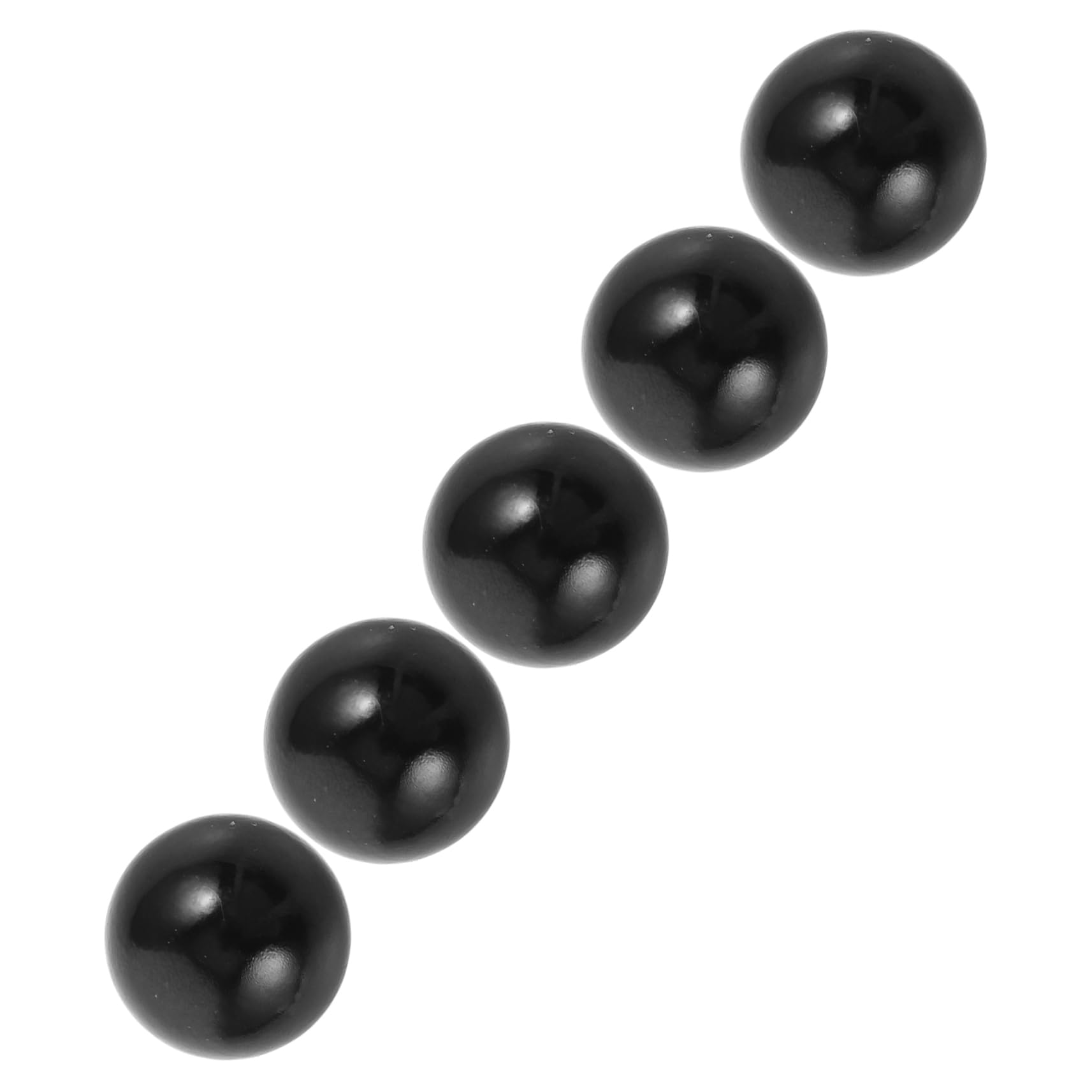 Toyvian DIY Pinball Machine Kit Pcs Black Plastic Balls Ball Bearings d Wooden Puzzles for Boys and Girls Game Room